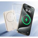 Ugreen Kabellose Magnetische Powerbank 5000mAh (beige)
