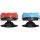 SteelSeries KontrolFreek Performance Thumbsticks Splash (rot/blau, 2 Stück, für Nintendo Switch Joy-Cons & Nintendo Switch Lite)