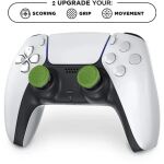 SteelSeries KontrolFreek Precision Sports Thumbsticks ? Football Edition  (grün/schwarz, 2 Stück, für Playstation 5/4 Controller)