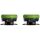 SteelSeries KontrolFreek Precision Sports Thumbsticks ? Football Edition  (grün/schwarz, 2 Stück, für Playstation 5/4 Controller)
