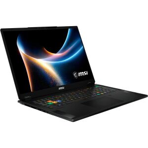MSI Stealth 18 HX A2WI-087 Intel Core Ultra 9 290HX Plus Laptop 45,7 cm (18") WQUXGA 32 GB DDR5-SDRAM 2 TB SSD NVIDIA GeForce RTX 5080 Laptop GPU Wi-Fi 7 (802.11be) Windows 11 Home Schwarz Deutsch