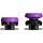 SteelSeries KontrolFreek FPS Performance Thumbsticks - Frenzy Edition (violett/schwarz, 2 Stück, für Playstation 5/4 Controller)