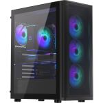 Endorfy Ventum 400 ARGB (schwarz, Tempered Glass)
