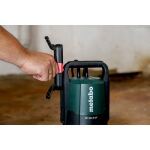Metabo KP 160-35 SF (601792000) Kombi-Tauchpumpe, Tauch- / Druckpumpe (schwarz/grün, 500 Watt, für Schmutz- und Klarwasser)