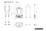 Metabo RSG 18 LTX 15 (602038850) Akku-Rückensprühgerät (grün/schwarz, ohne Akku und Ladegerät)