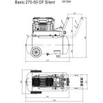 Metabo Basic 270-50 OF Silent (dunkelgrün/schwarz, 1.500 Watt)