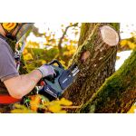 Metabo MS 18 LTX BL 25 (601595900) SET Akku-Kettensäge, 18Volt (grün/schwarz, Li-Ionen Akku 4,0Ah 18V)