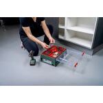 Metabo BS 18 Set (602207710) Akku-Bohrschrauber, 18 Volt (grün/schwarz, 2x Li-Ionen Akku 2,0Ah, Koffer + 74-teiliges Zubehör)