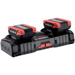 Metabo Doppel-Schnellladegerät ASC 145 DUO 12-36V...
