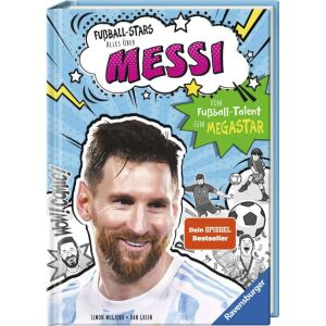 Ravensburger Fußball-Stars - Alles über Messi (Hardcover)