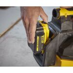 Stanley FATMAX V20, Nass-/Trockensauger (gelb, ohne Akku und Ladegerät)
