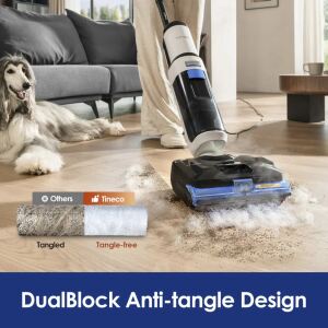 TINECO FLOOR ONE S6 Stretch Steam Plus, Nass-/Trockensauger (weiß)