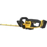 Dewalt Akku Heckenschere DCMHT562P1-QW, 18Volt (gelb/schwarz, 1 x 18V XR 5,0Ah, Ladegerät)