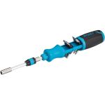 HAZET Bit Ratschen-Schraubendreher 811R-3 (blau/schwarz,...