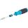 HAZET Bit Ratschen-Schraubendreher 811R-3 (blau/schwarz, mit integriertem Magazin)