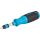 HAZET Bit Ratschen-Schraubendreher 811R-3 (blau/schwarz, mit integriertem Magazin)