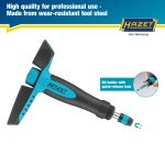 HAZET Drehmomentschraubendreher mit Quergriff (schwarz/blau, 1 - 6 Nm, 1/4" Bitaufnahme)