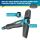 HAZET Drehmomentschraubendreher mit Quergriff (schwarz/blau, 1 - 6 Nm, 1/4" Bitaufnahme)