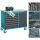 HAZET Werkbank Assistent (179NW-7/210), fahrbar, Sortiment (blau/schwarz, 210-teilig inkl. DAB Radio)