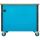 HAZET Werkbank Assistent (179NW-7/210), fahrbar, Sortiment (blau/schwarz, 210-teilig inkl. DAB Radio)