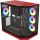 HYTE Y50 Wild Cherry (rot, Tempered Glass x 3)