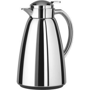EMSA CAMPO Isolierkanne, 1 Liter (chrom, QUICK TIP Verschluss)