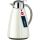 EMSA CAMPO Isolierkanne, 1 Liter (weiß/edelstahl, QUICK TIP Verschluss)