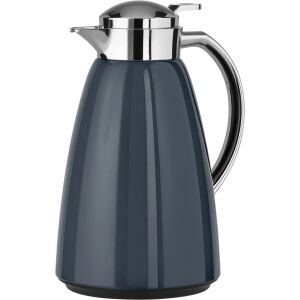EMSA CAMPO Isolierkanne, 1 Liter (anthrazit/edelstahl, QUICK TIP Verschluss)