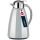 EMSA CAMPO Isolierkanne, 1 Liter (hellgrau/edelstahl, QUICK TIP Verschluss)