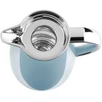 EMSA CAMPO Isolierkanne, 1 Liter (hellblau/edelstahl, QUICK TIP Verschluss)