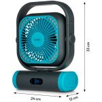 Medion LIFE Camping Ventilator E10 TF (MD 12065) (grau/blau)