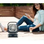 Medion LIFE Camping Ventilator E10 TF (MD 12065) (grau/weiß)