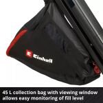 Einhell Power X-Change Akku-Laubsauger VENTURRO 18/210 Kit, 18Volt, Laubsauger/Laubbläser (rot/schwarz, 1x Li-Ionen Akku 4,0Ah, POWER FOR ALL ALLIANCE)