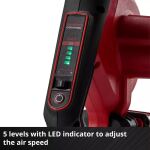Einhell Power X-Change Akku-Bläser TE-CB 18/270 Li - Solo, 18Volt (rot/schwarz, ohne Akku und Ladegerät)