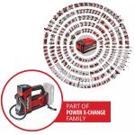 Einhell Power X-Change Akku-Autokompressor CE-CC 18/23 D Li-Solo, 18Volt (rot/schwarz, ohne Akku und Ladegerät)