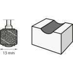 DREMEL Schleifband Ø 13 mm, Körnung 60 (408) (6 Stück, Schaft Ø 3,2 mm)
