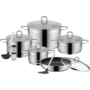 Silit Diamant Kochtopfset 9 teilig (edelstahl)