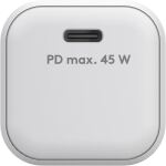 Goobay 45 W USB-C PD GaN Schnellladegerät Nano (weiß)