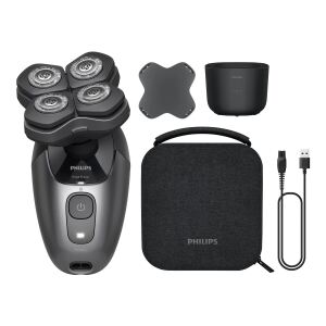 Philips 7000 series Head Shaver Pro HS7980/15 Fortschrittlicher Rasierer mit 90 Min. Betriebszeit