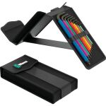 Wera Big Pack Multicolour Innensechskant Hex-Plus Set 1 (metrisch und zöllig) (19-teilig, in textiler Box)