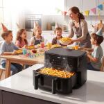 Medion Life P25 XXL Flex M Heißluftfritteuse MD100057 (schwarz)