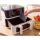 Medion Life P25 XXL Flex M Heißluftfritteuse MD100057 (schwarz/weiß)