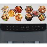 Medion Life P20 Doppel Heißluftfritteuse XXL MD11760 (grau, 2.600 Watt, 2 Körbe je 4,35 Liter)