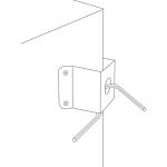 reolink RLA-BKC1 (weiß, Eckhalterung für Reolink Überwachungskameras)