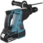 Makita Akku-Kombihammer DHR243JWX2, 18Volt (blau/schwarz, 2x Li-Ionen Akku 6Ah, in MAKPAC Gr.4)