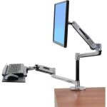 Ergotron LX HD Sitz-Steh-Tischmontage-LCD-Arm (silber/schwarz)