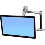 Ergotron LX HD Sitz-Steh-Tischmontage-LCD-Arm (silber/schwarz)