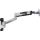 Ergotron LX HD Steh-Sitz-Arm für Wandmontage (aluminium)