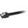 Sharkoon Sata III Kabel 90° gewinkelt (schwarz, 45cm)