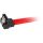 Sharkoon Sata III Kabel 90° sleeve (rot, 60 cm)